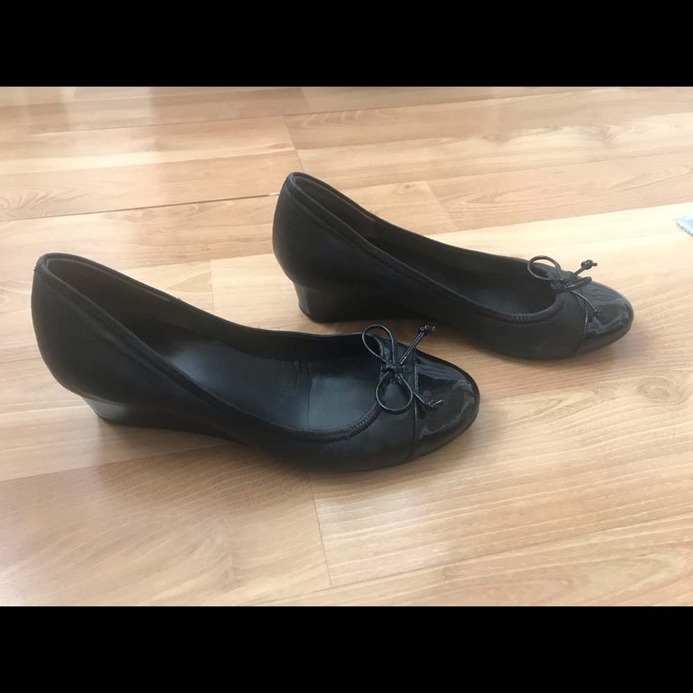 Cole Haan x Nike Air black wedges